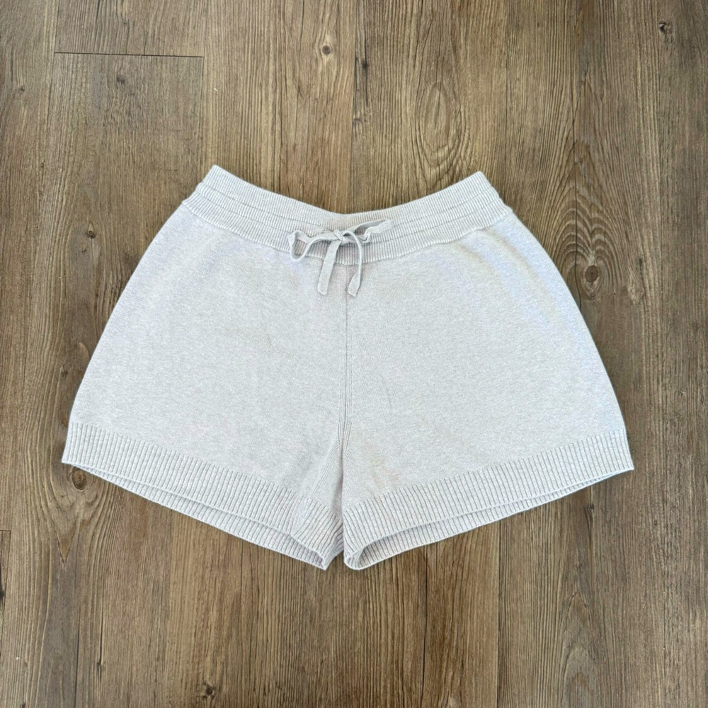 Weekend Stories Cotton Cashmere Blend Lounge Shorts Size M